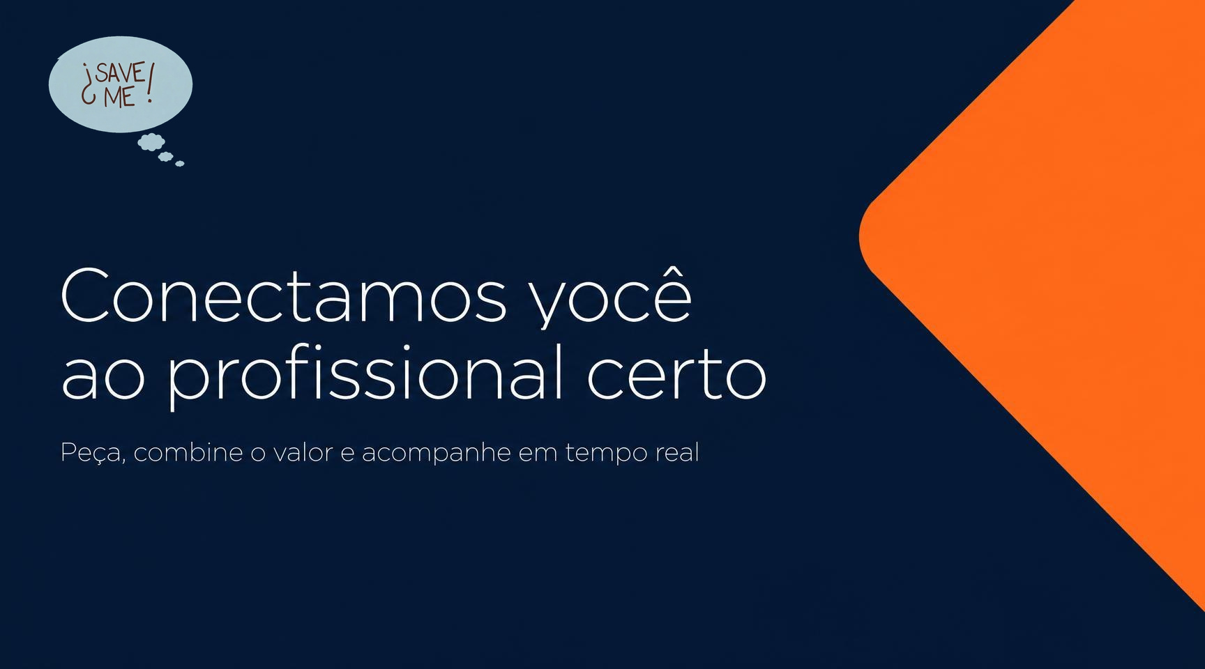 Banner SAVE ME de divulgação em carrossel